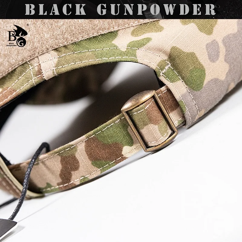 Gorra táctica camuflaje Ban nailon y algodón antirojo - imagen 5