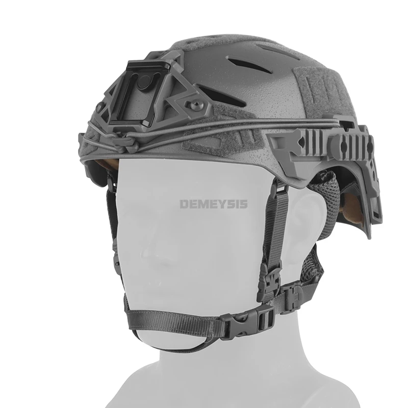Equipo táctico Wendy cascos al aire libre Airsoft tiro CS Protector de cabeza ajustable caza combate Paintball deportes Wendy casco - imagen 4