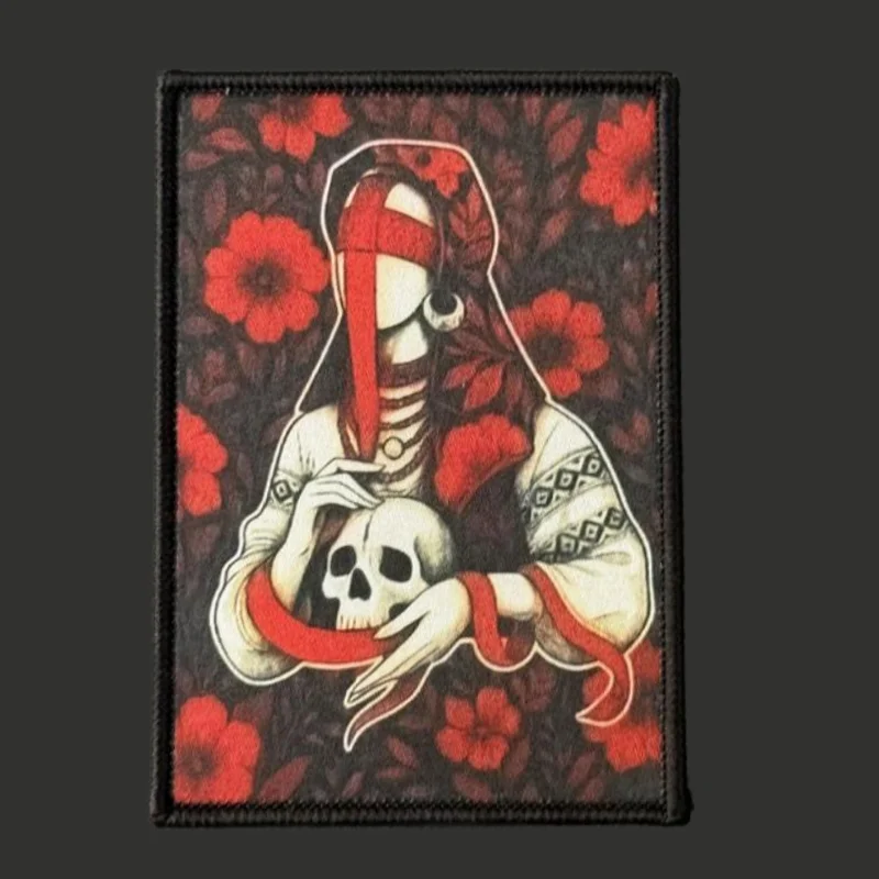 Tactische patch militaire moreel badge print klittenband rugzak kleding decoratieve accessoires sticker armband - imagen 2