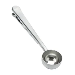 Cuchara multiusos acero inoxidable con clip – Camping supervivencia outdoor