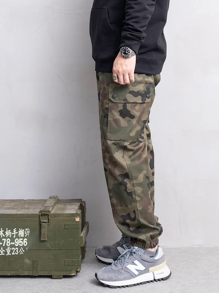 Pantalones tácticos de camuflaje geométrico sueco M90, tipo F2 - imagen 4