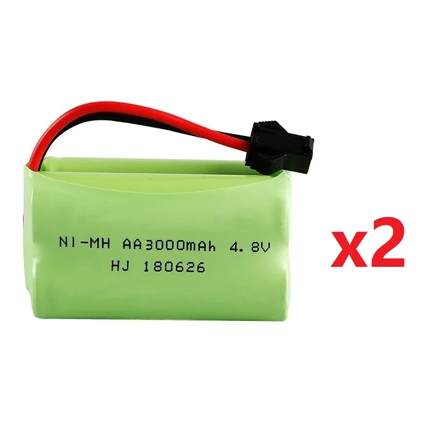 2Pcs Battery