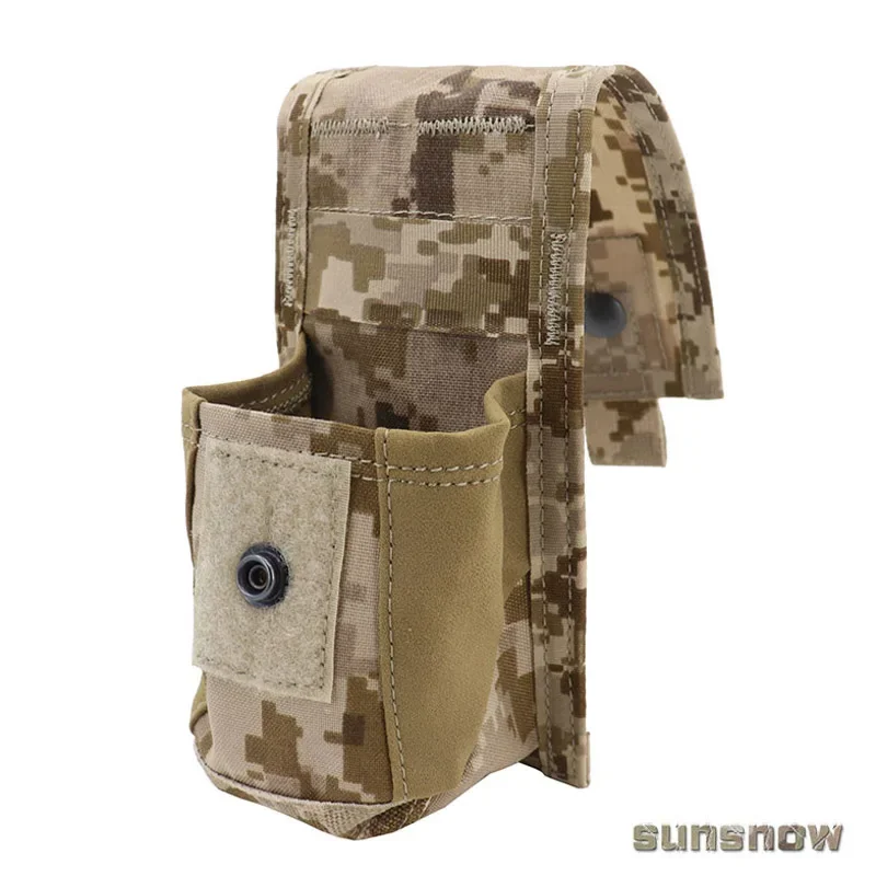 Bolsa de herramientas para chaleco táctico al aire libre, bolsa Molle elástica, bolsa de almacenamiento individual, AOR1 - imagen 5