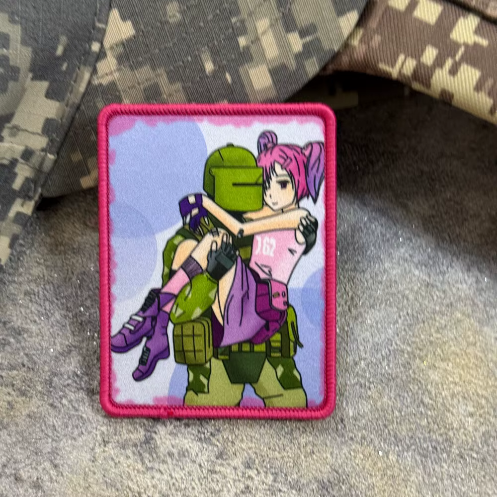 Parche táctico con gancho y bucle Rescate de batalla para mochila - imagen 5