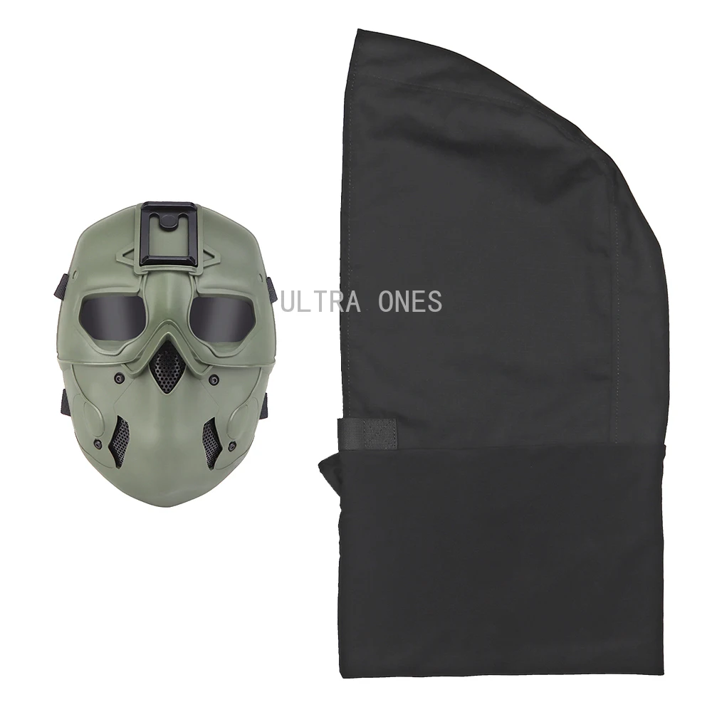 Máscara de calavera táctica de caza, Arisoft, Paintball Cs, entrenamiento, cara completa, Camuflaje, combate, Cosplay, accesorios militares - imagen 5