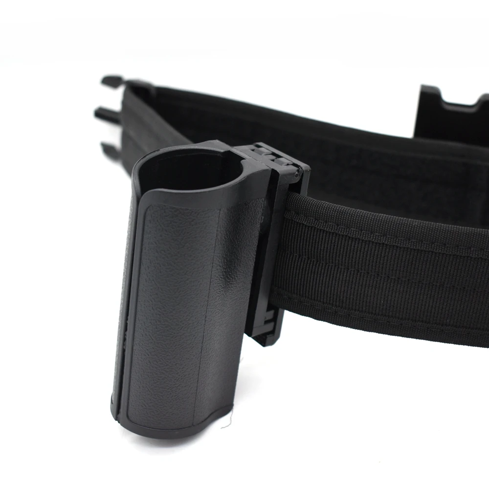 Bolsa táctica con soporte para Gas en forma de lágrima para pulverizador de pimienta, funda de pulverización de mazza militar de polímero con tapa abierta, accesorios para caza y Paintball - imagen 5