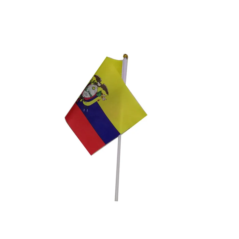 Banderas ondulantes de la mano de Perú, lote de 10 unidades, 14x21cm, venta al por mayor - imagen 3