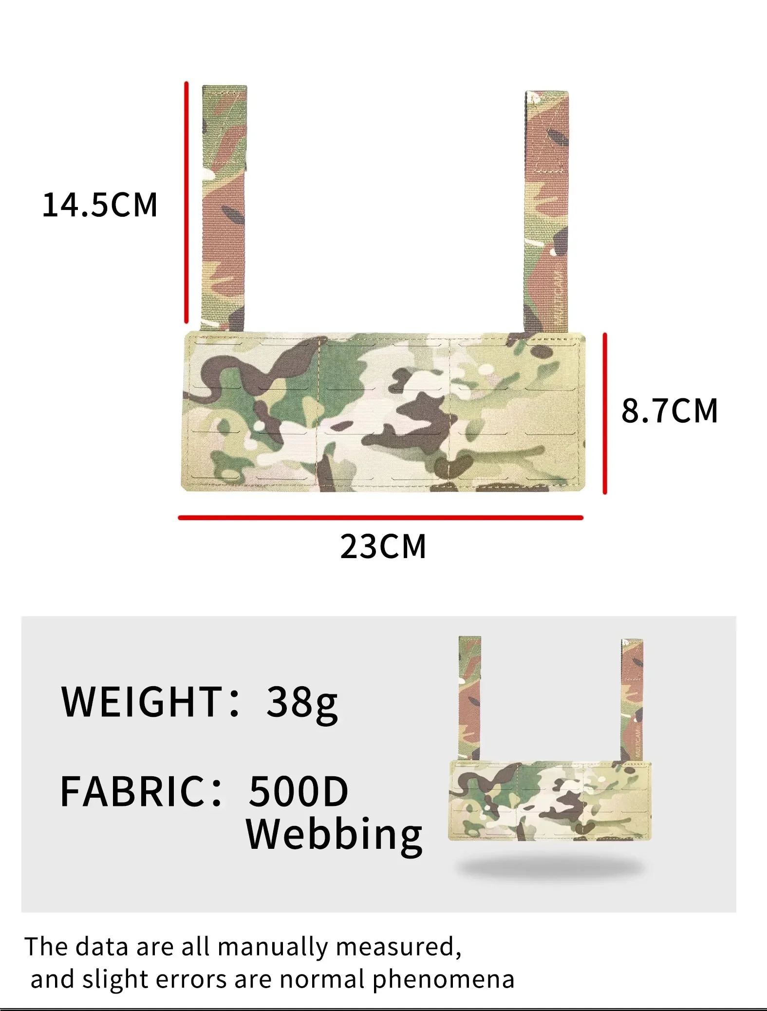 Equipo táctico Airsoft para exteriores, puente Eud para D3CRM D3CRX, aparejo de pecho Compatible con productos de defensa Juggernaut, accesorio para juego de guerra - imagen 2