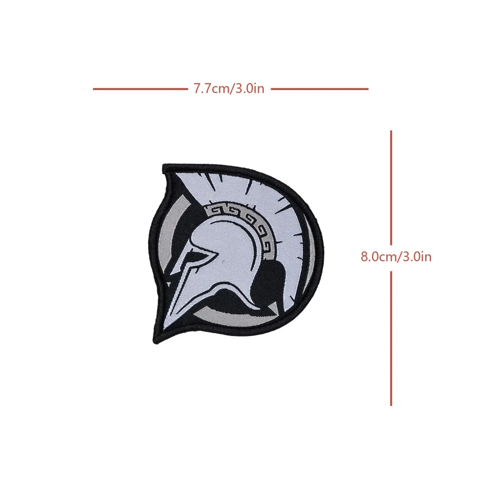 SPARTAN WARRIOR Fun Meme cita táctica moral Velcros parche insignia militar gancho bucle sujetador pegatina para mochila DIY Jeans - imagen 5