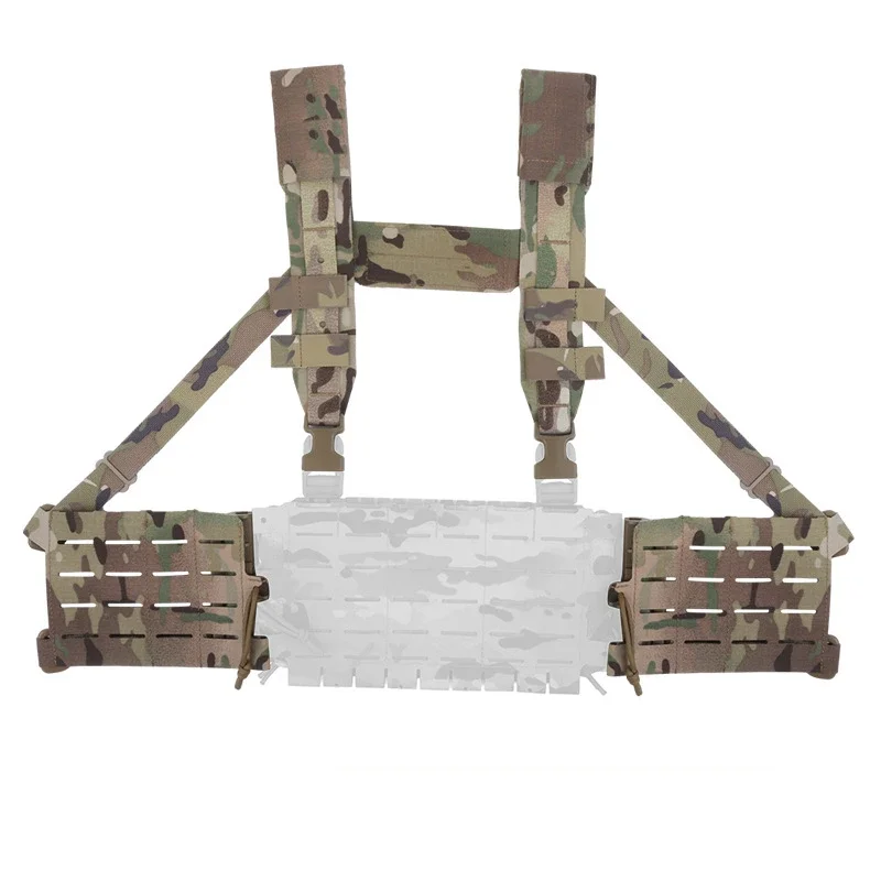 Kit de plataforma de pecho de arco táctico V3, correa de hombro 5,56 Triple Mag con deslizamiento de liberación rápida Bilateral, accesorios de plataformas Molle - imagen 3