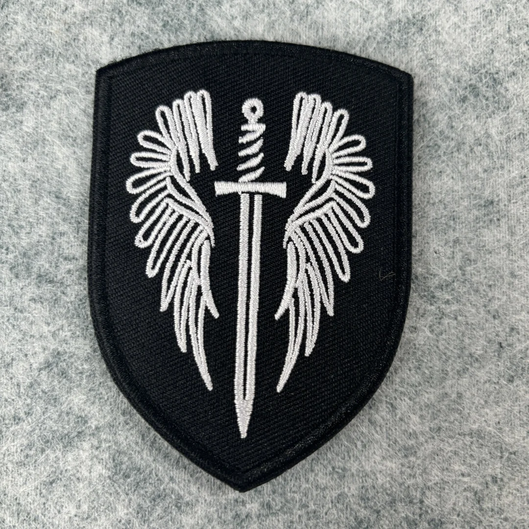 Parche táctico de Morale del Arcángel Michael, parches de gancho y bucle para espada de Ángel, emblema, insignia militar, brazalete, ropa, pegatinas para mochila - imagen 5