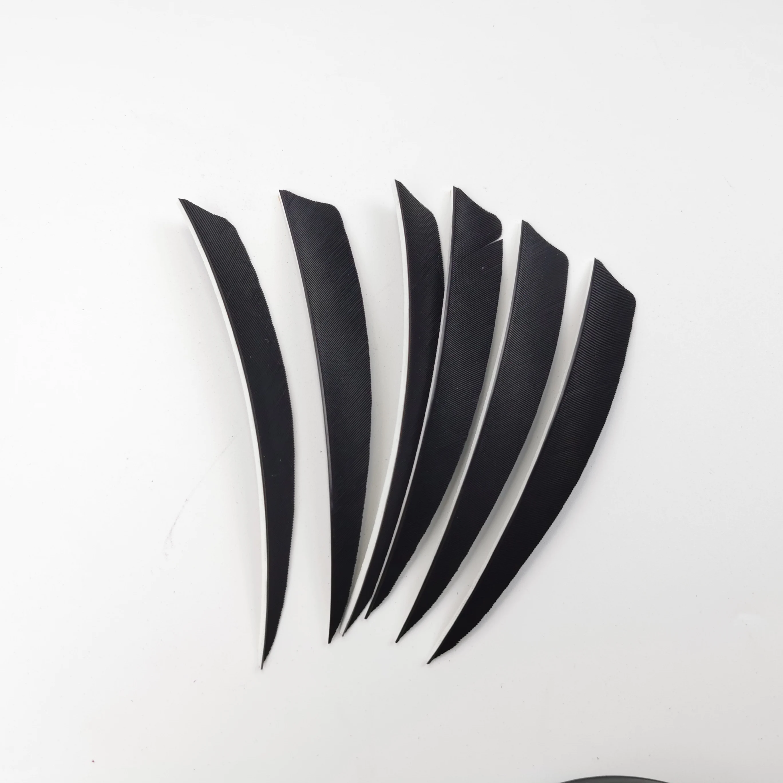 Plumas de tiro con arco, plumas de pavo para ARCO, accesorios de flechas, 25 piezas/50 piezas, 3 ", 4", 5" - imagen 2