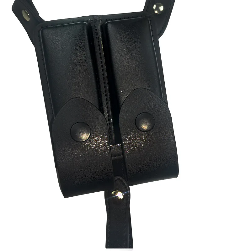 Funda de pistola de cuero táctico VULPO, funda oculta con bolsa Mag para mano derecha, 1911, P320, Glock/M9/92 - imagen 4