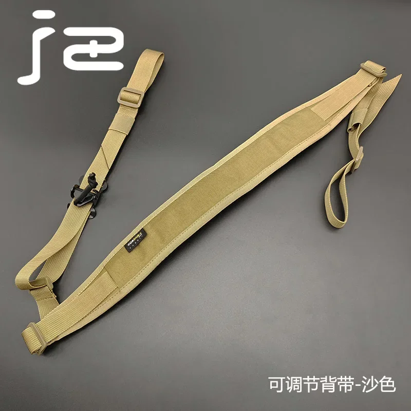 Táctico Airsoft 1/2 punto ajustable Sling Crossbody cuerda correa de hombro Nylon escopeta cinturón cuerda arma Accesorios - imagen 4