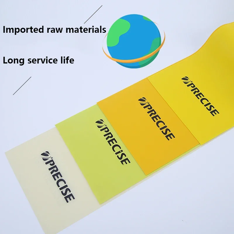 Banda de goma plana de alta elasticidad, accesorios de tiro para tirachinas anticongelante resistente al frío, 2M x 15CM (0,4-0,8mm) - imagen 5