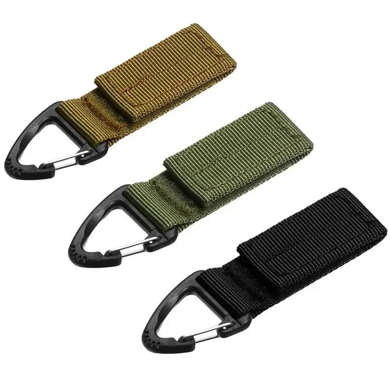 Clip táctico MOLLE para cinturón, mochila y llavero - imagen 2