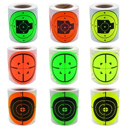 Objetivo de tiro autoadhesivo reactivo para pistola y rifle Airsoft