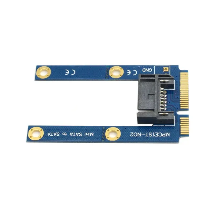 Chenyang-Mini PCI-E mSATA SSD a disco duro plano SATA de 7 pines, adaptador de extensión PCBA, 50mm, NGFF - imagen 3