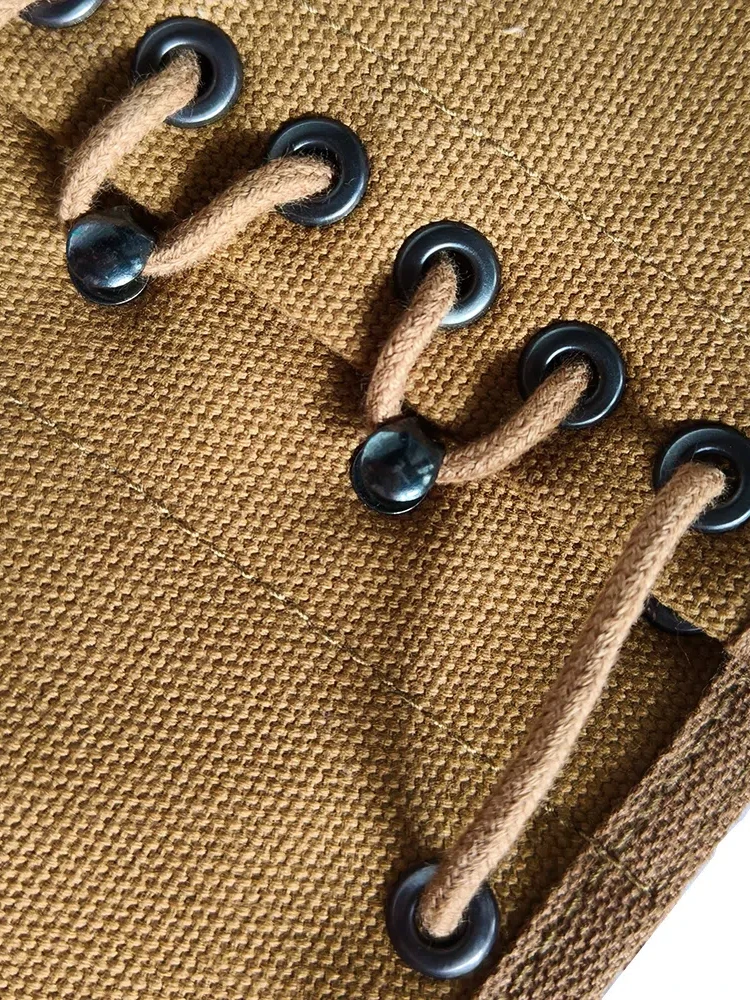 Accesorios americanos de película y televisión, polainas de lona, calentadores de piernas, suministros de protección para exteriores - imagen 5