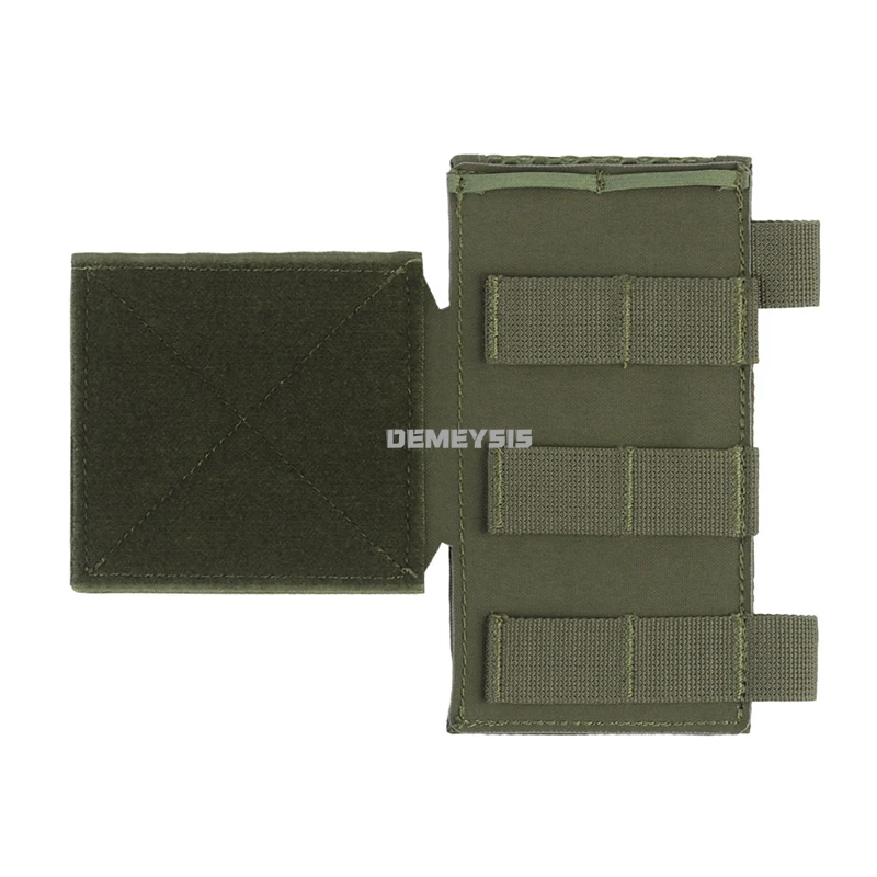 Accesorio lateral de aparejo de pecho táctico, bolsa Molle, expansor, Wing Ches Trig, Panel lateral adicional, gancho y bucle, equipo de chaleco de caza Airsoft - imagen 3