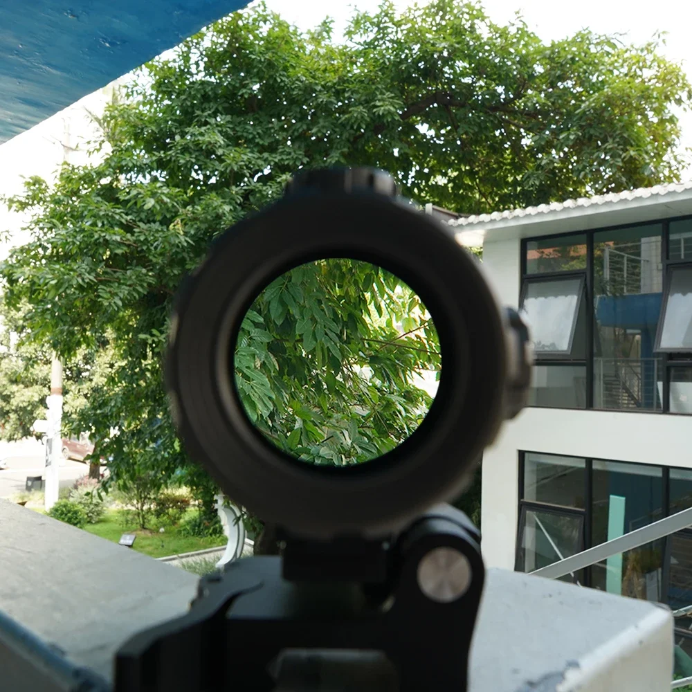 Lupa táctica G43 con mira e interruptor – Montaje STS QD riel 20mm - imagen 5