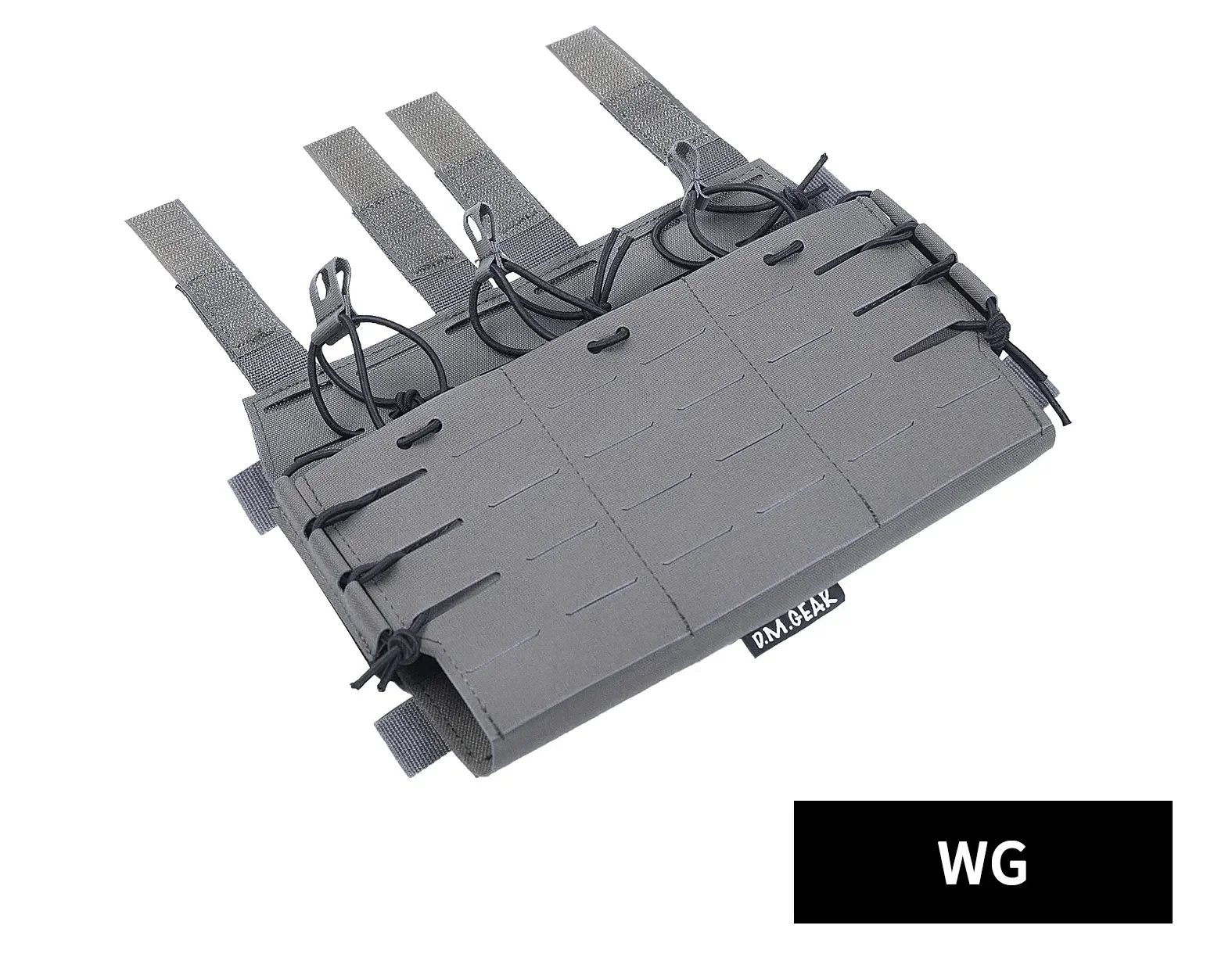 DMgear OTMP-bolsa táctica Triple, accesorios para chaleco táctico, bolsa de pecho, Compatible con liberación rápida FCSK 6094 JPC, caza al aire libre CS - imagen 5