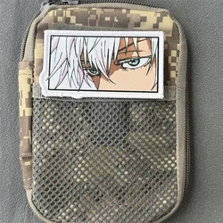 Parche táctico anime impreso MOLLE velcro resistente gancho bucle