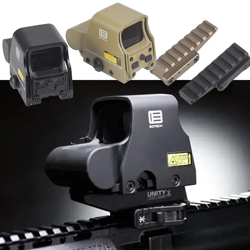 Unidad FAST táctica 20mm Base de montaje en riel Picatinny para Eotech 551 552 558 accesorios de pistola de punto rojo Unidad Airsoft pistola de juguete - imagen 3