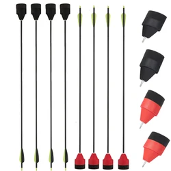 Flechas fibra de vidrio entrenamiento – Puntas esponja práctica con arco