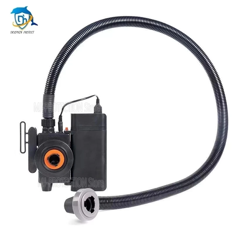 Máscara de gas con soplador eléctrico – Respiración asistida filtrante - imagen 4