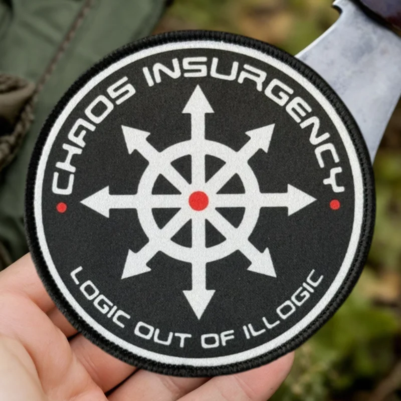 Chaleco táctico con estampado SCP, insignia de moral con gancho y bucle, accesorios de decoración para mochila, pegatinas, brazalete, parches militares para ropa - imagen 4