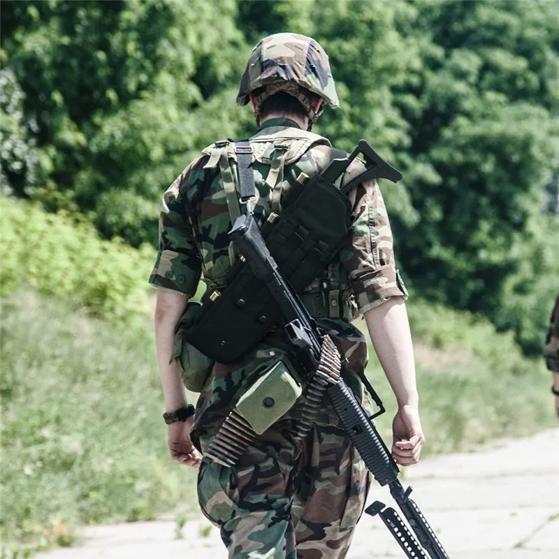 Bolsa táctica para Rifle, bolso para escopeta, vaina con bolso de hombro para caza, Camping, bolsa para arma al aire libre - imagen 4