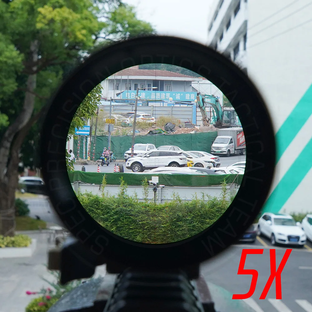 SPECPRECISION ATACR 5-25x56 Gafas tácticas F1 1mrad Retícula iluminada HORUS TREMOR3 con armas de fuego de 5,56 y.308 - imagen 5