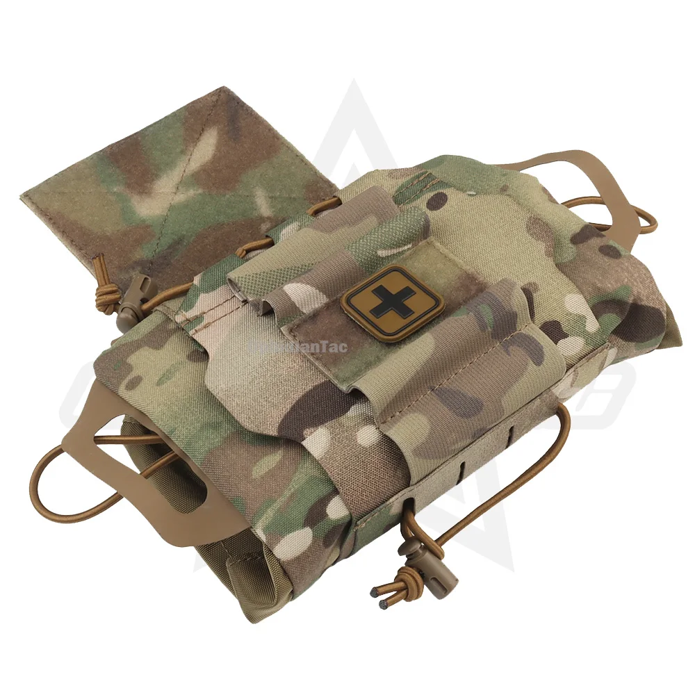 OphidianTac-Kit de primeros auxilios para acampada, Kit de primeros auxilios medio para caza, bolsa de emergencia, accesorios para chaleco - imagen 3