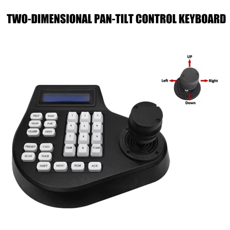 Unidad de control PTZ multidimensional RS485 en carcasa ABS