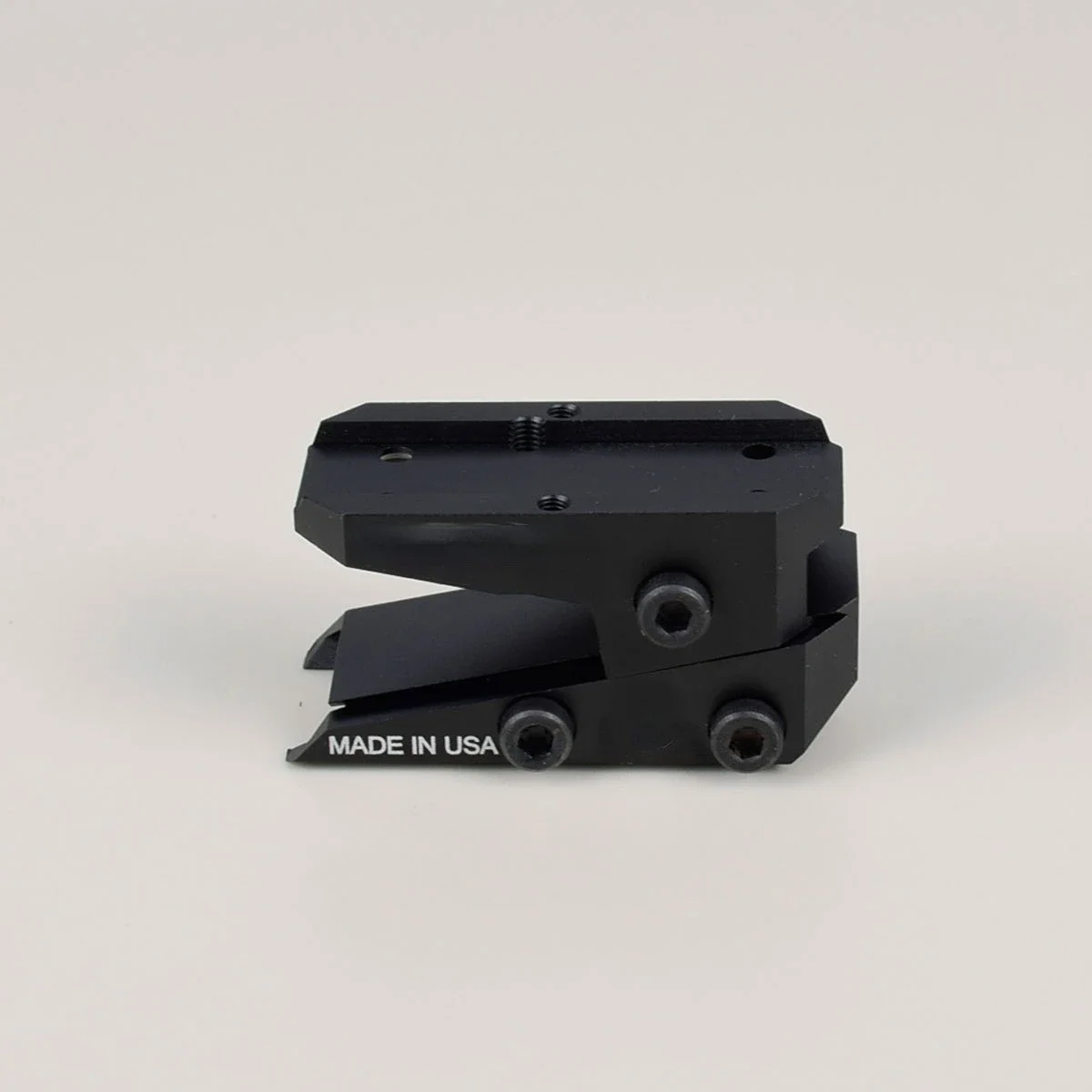 Adaptador de mira de elevación de montaje elevador de punto rojo deslizante de altura ajustable CNC táctico para t01 t02 Holosun - imagen 3