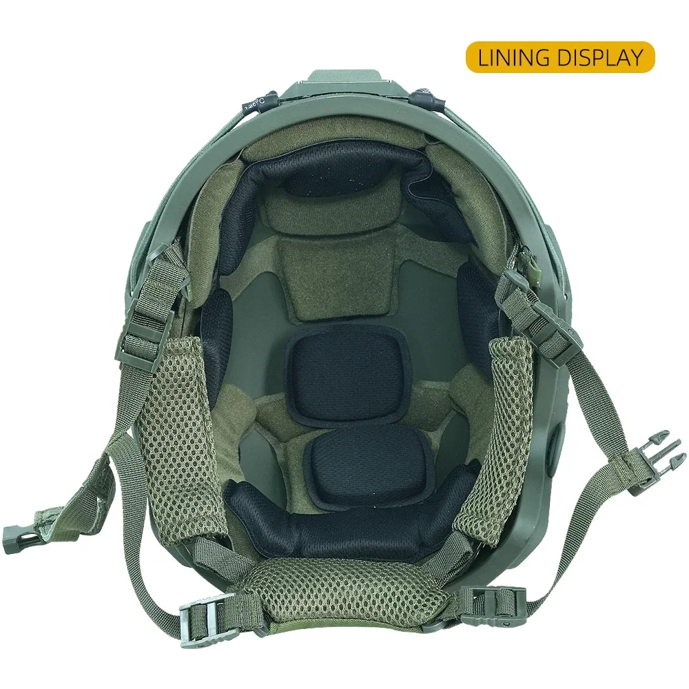Casco táctico Wendy RÁPIDO con suspensión y protección rápida - imagen 4