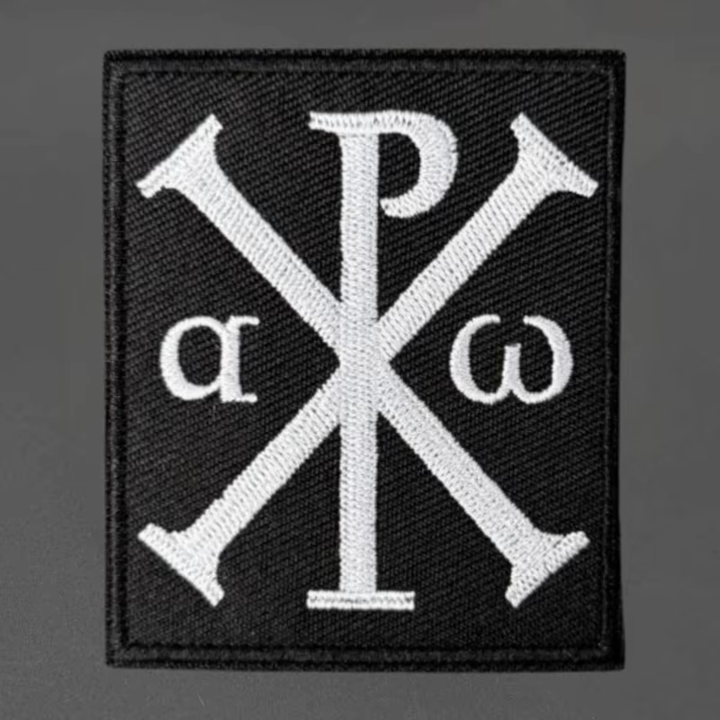 Parche táctico de chevrón bordado con velcro para chaleco - imagen 2