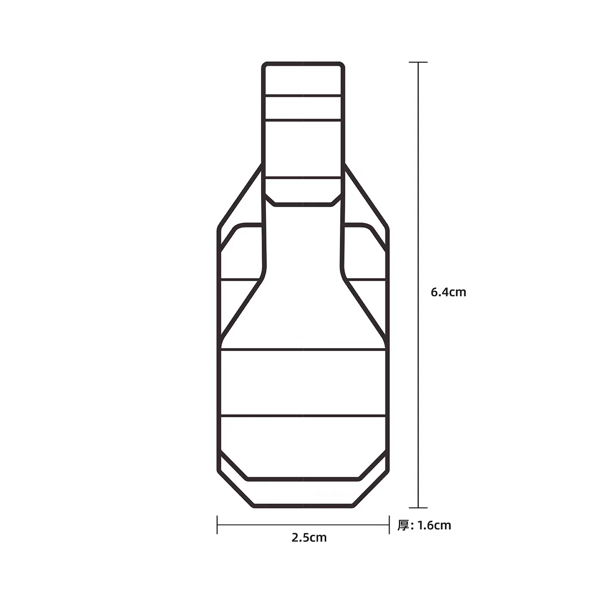 Clip de hebilla de cuerda Molle para exteriores, hebilla de gancho colgante de liberación rápida, hebilla de suspensión rápida, accesorios DIY - imagen 2