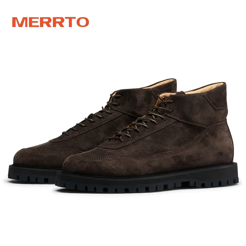 Botas cuero MERRTO impermeables – Tácticas senderismo y caza