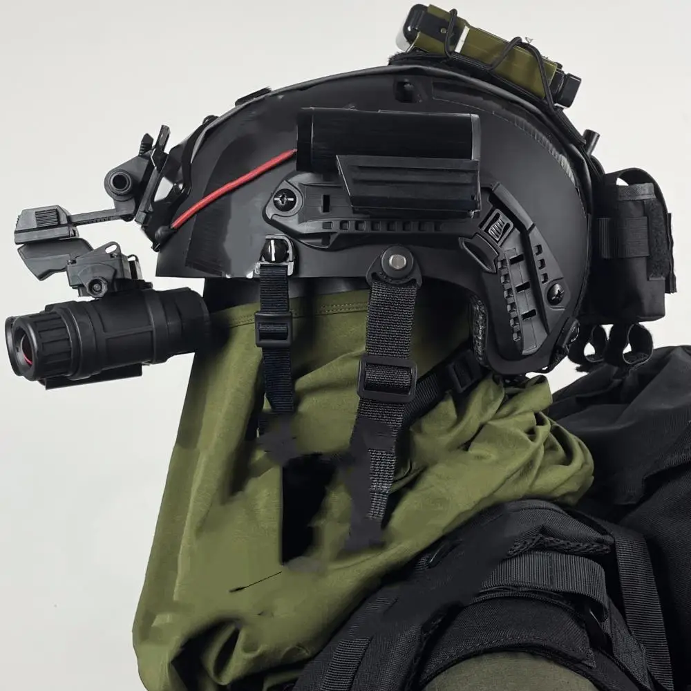 Casco táctico NVG, dispositivo de visión nocturna de seis ojos, modelo, equipo de cosplay simulado - imagen 3