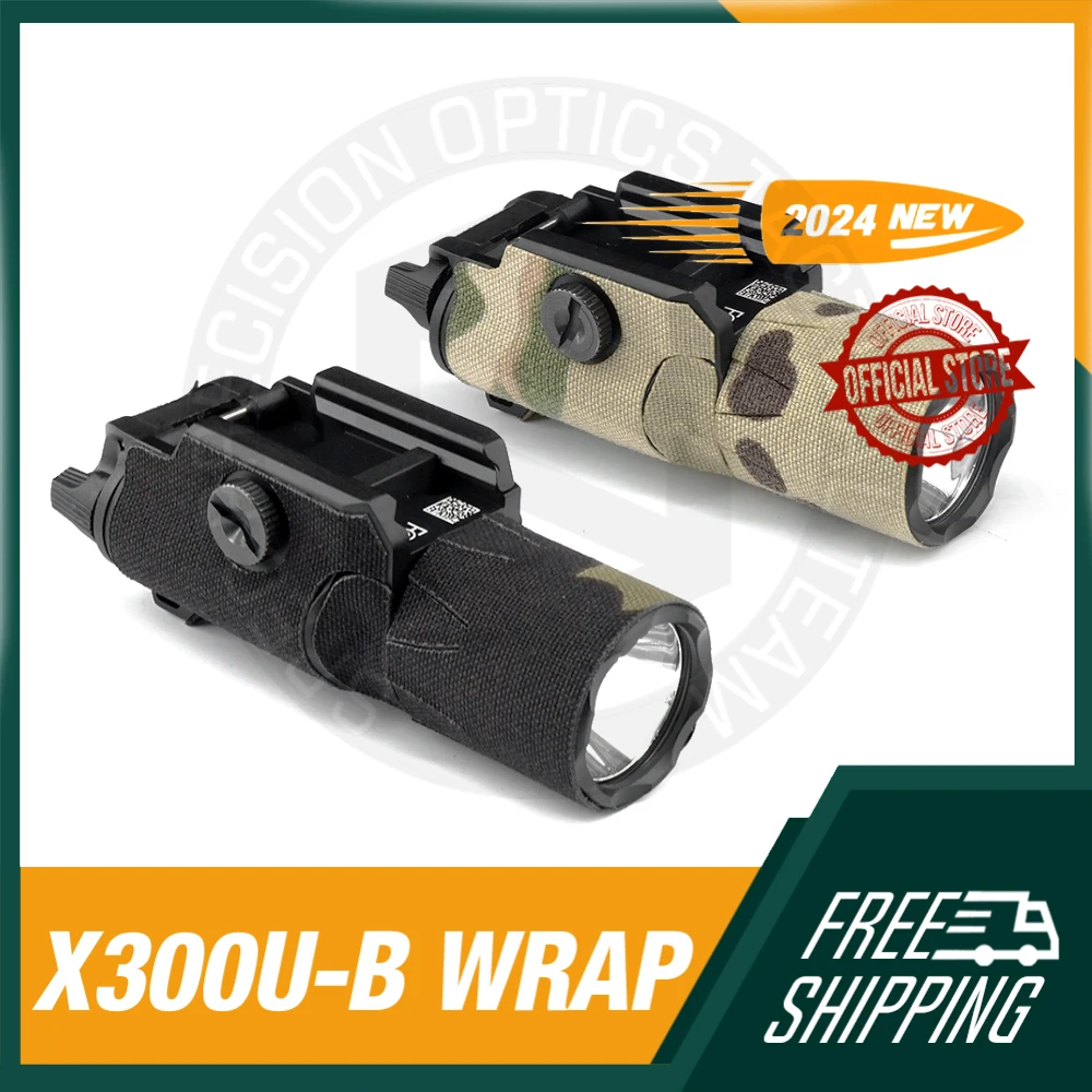 X300U-B X300UB Arma Luz Linterna Envoltura Negro MC/MC Sólo Etiqueta