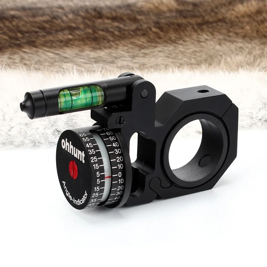 Mira telescópica para Rifle, Riel de visión, nivel de burbuja, grado de espíritu, 25,4/30mm - imagen 4