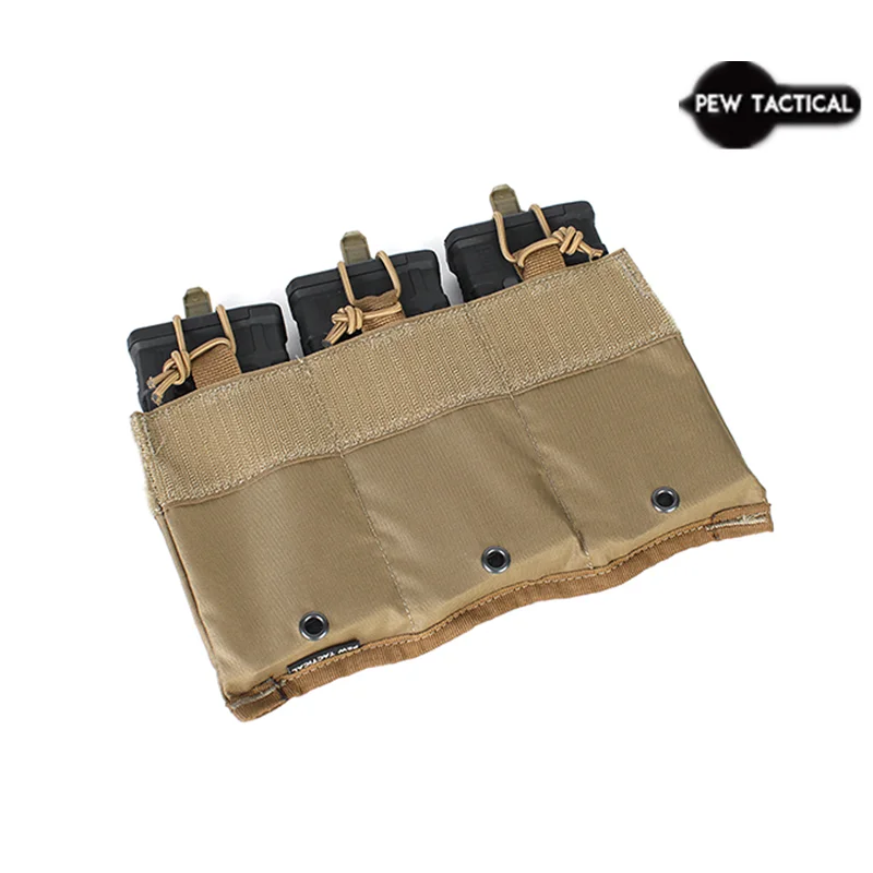 PEW TACTICAL FERRO STYLE Canguro Insertar - Triple 556 utilizado con la bolsa táctica ADAPT D.O.P.E AIRSOFT 5.56/5.54MAG bolsa de munición - imagen 3