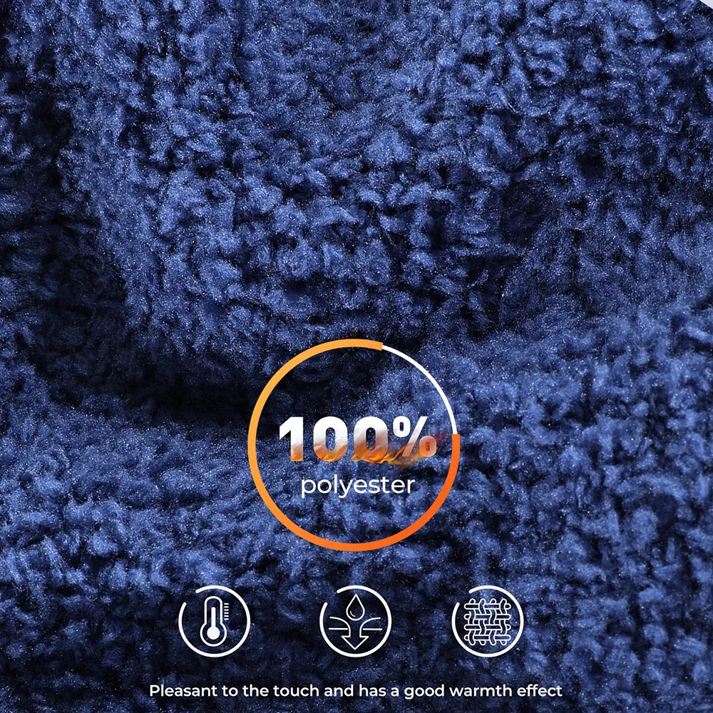 Banda para el sudor de lana para correr, ajuste deportivo, Yoga, diadema elástica para invierno, gimnasio, ciclismo, tenis, cubierta para las orejas al aire libre, vendaje suave para el cabello para hombres y mujeres - imagen 5