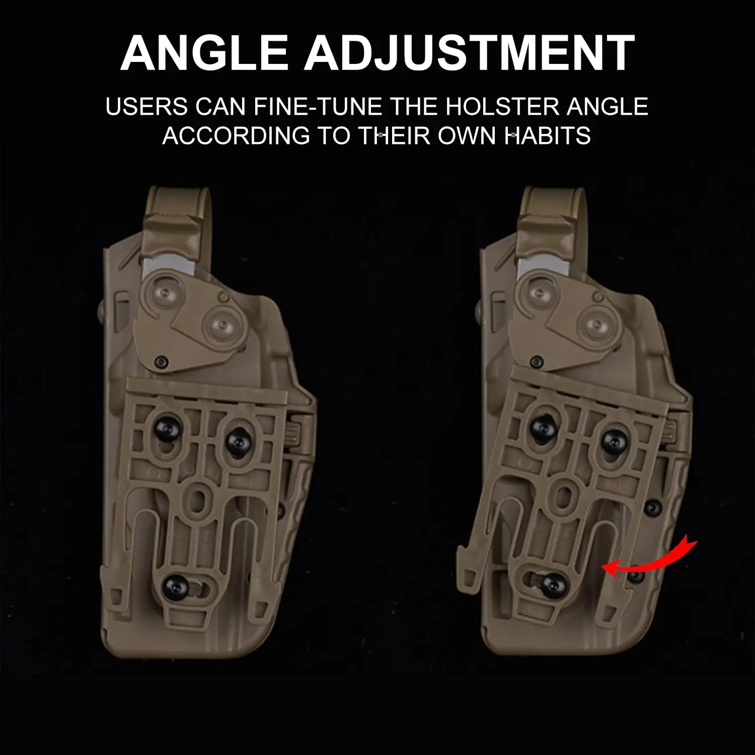 MK-17 P320 funda táctica para pistola Airsoft con sistema de liberación rápida QLS adaptador de pierna caída accesorios de caza Airsoft - imagen 5