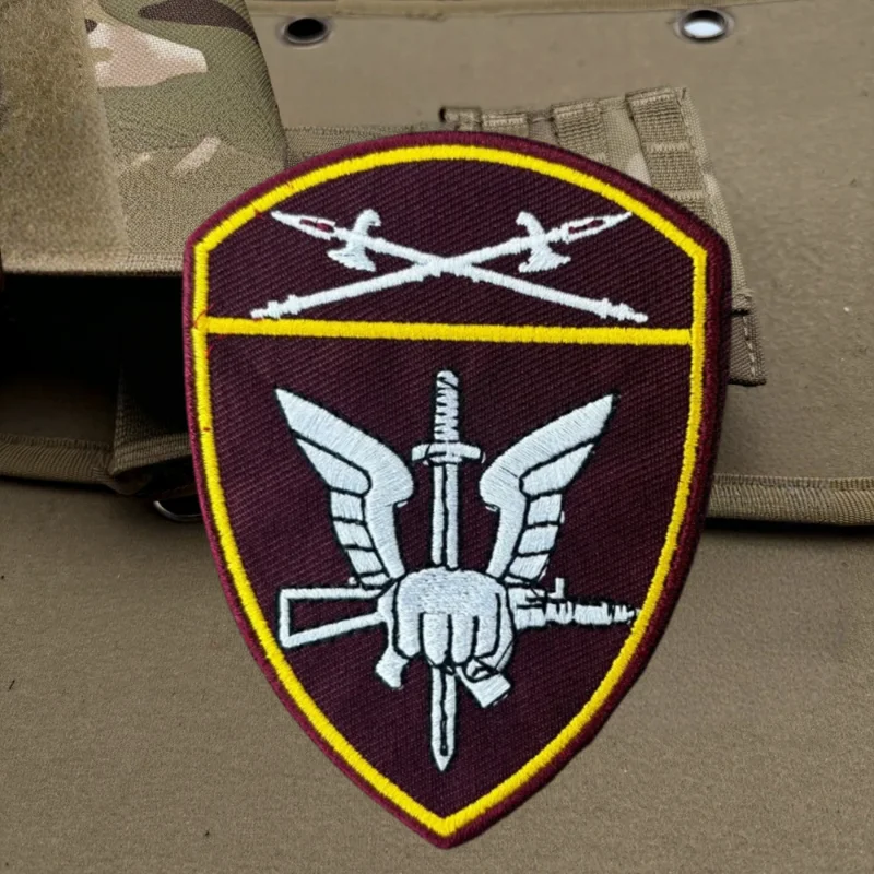 Parche bordado de Chevron para puño, chaleco táctico, gancho y bucle, sombrero, insignia de moral, mochila, pegatinas decorativas, parches para brazalete para ropa - imagen 5