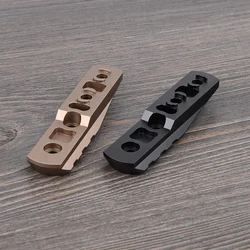 Soporte MLOK aluminio CNC para linterna táctica airsoft y caza