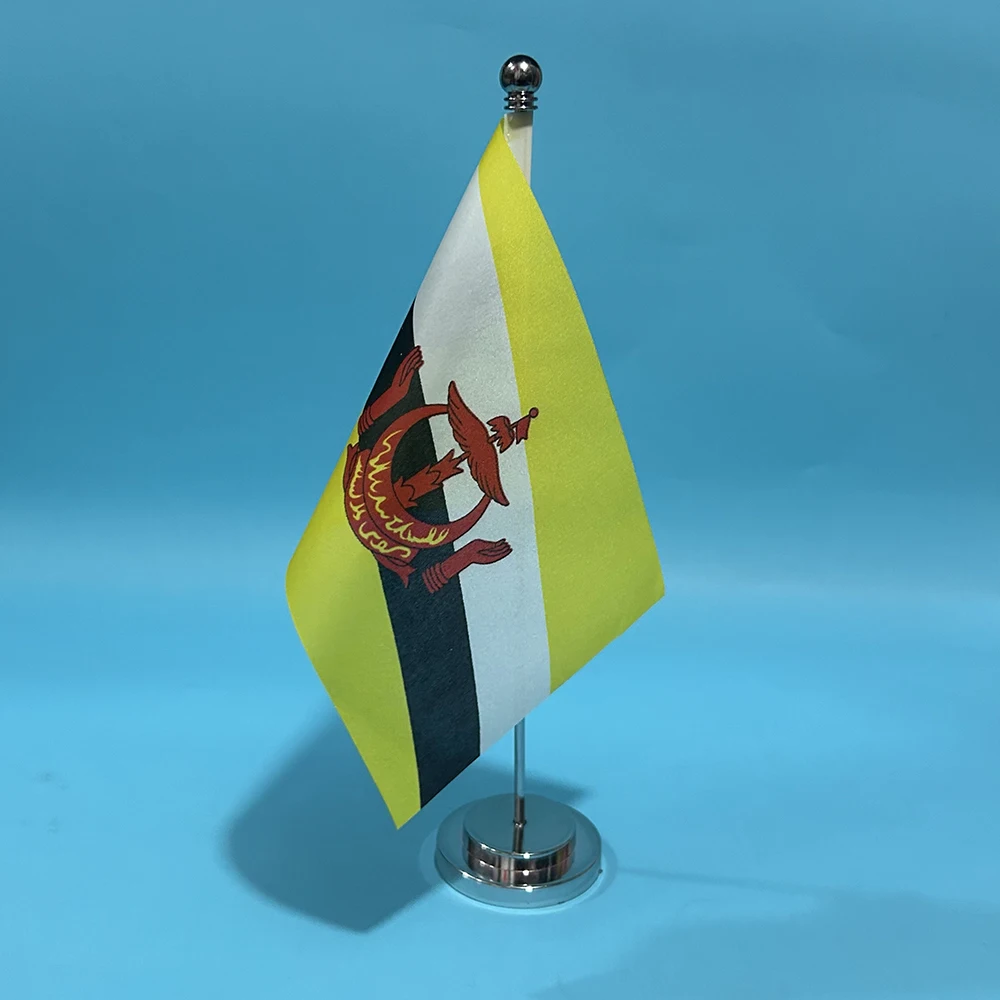 SKY FLAG Bandera de escritorio Brunei poliéster decoración oficina - imagen 5