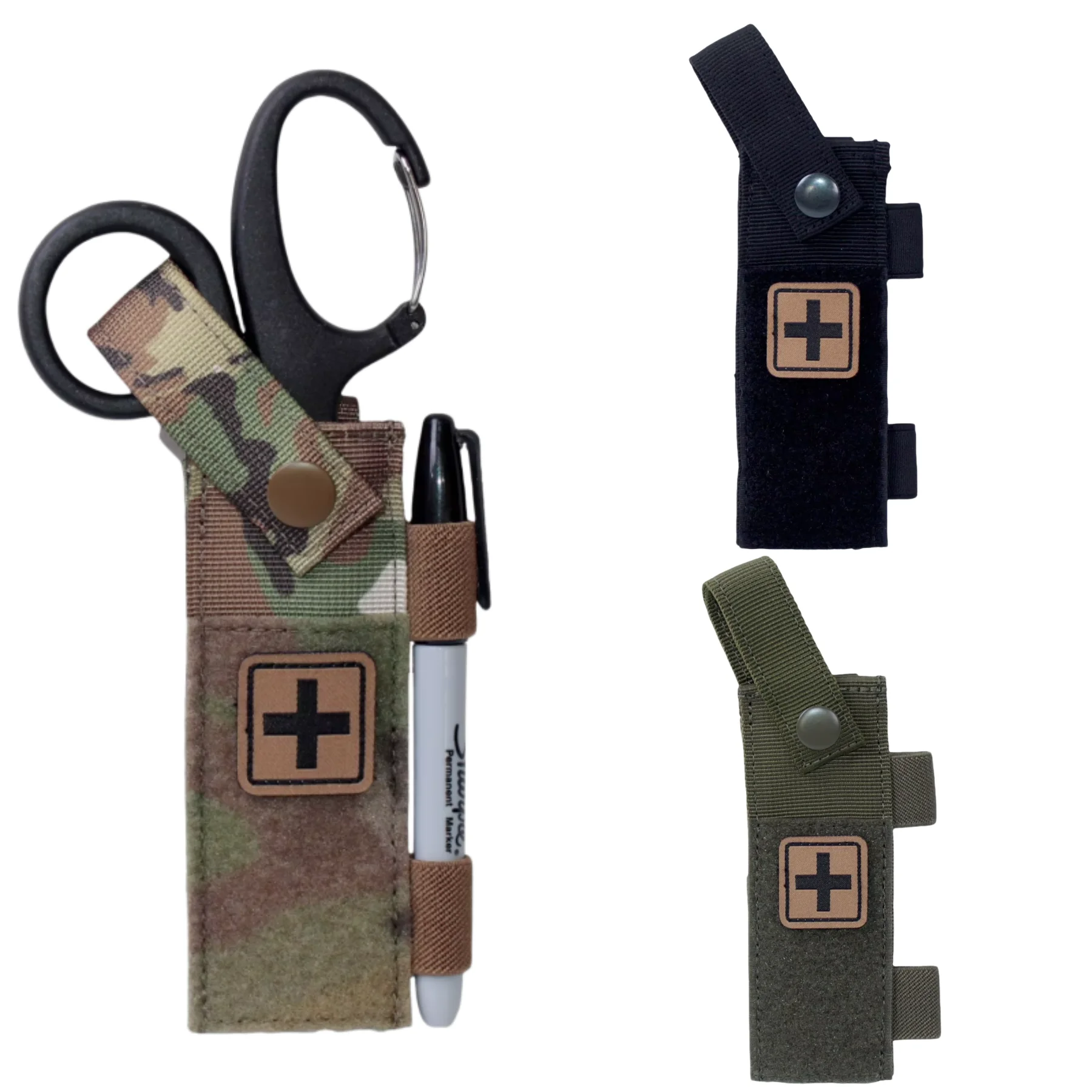 EMT Funda IFAK MOLLE tijeras emergencia EDC primera respuesta